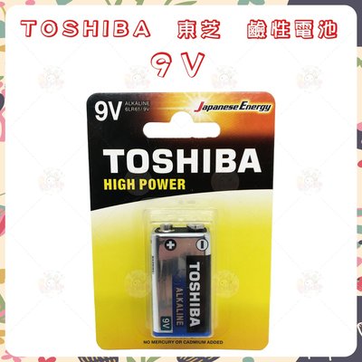 Toshiba 東芝 鹼性電池 9V (1入)