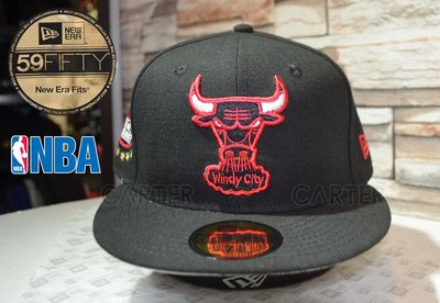 New Era NBA Chicago Bulls Windy City 美國職籃芝加哥公牛噴氣牛冠軍系列星星全封帽