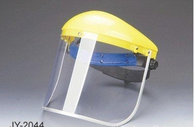【小工人】透明面罩 安全防護面具 透明割草帽 面部保護罩安全帽 防護面罩 透明面帽 帶鋁框 防刮手