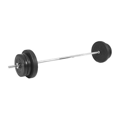 【健魂運動】螺牙直槓重訓組-50公斤(Spinlock Barbell-50kg)