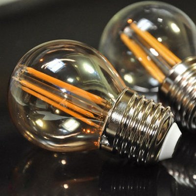 【威森家居】G45 LED E27《4w 專用賣場》愛迪生燈泡 節能省電110v復古仿鎢絲特價環保光源懷舊L171062