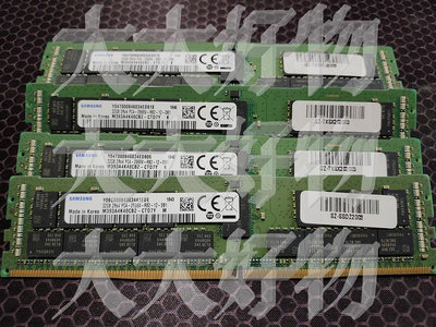三星 Samsung 32GB 2Rx4 PC4-2666V-RB2 DDR4 伺服器記憶體 內存 二手拆機良品