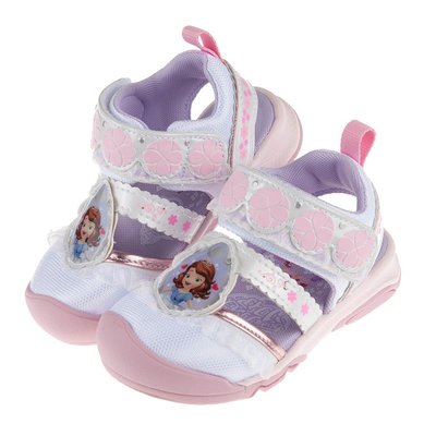 童鞋/Moonstar蘇菲亞小公主白色護趾兒童機能涼鞋(14~19公分)I7M941M