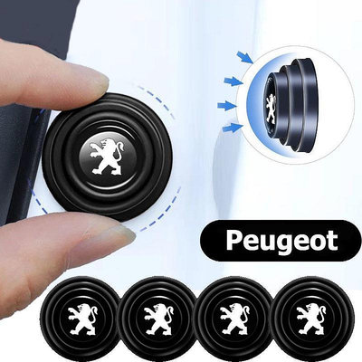 PEUGEOT 適用於標致車門防震矽膠墊引擎蓋後箱防撞貼隔音震適用於6 8 7 307 308 08