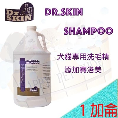 [免運,一加侖下標區] Dr.Skin Chlorhex4犬貓用 C4 洗毛精  動物皮脂漏專用洗毛精