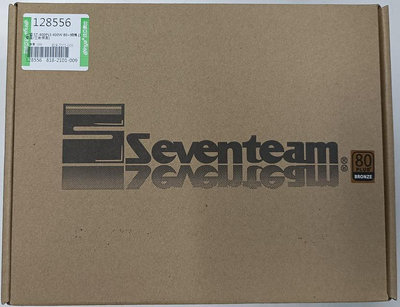 全新未拆 Seventeam 七盟 ST-400PLS 銅牌 電源供應器 只要830元