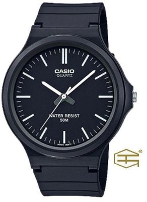 【天龜 】CASIO 簡約時尚 大錶徑錶款 MW-240-1E