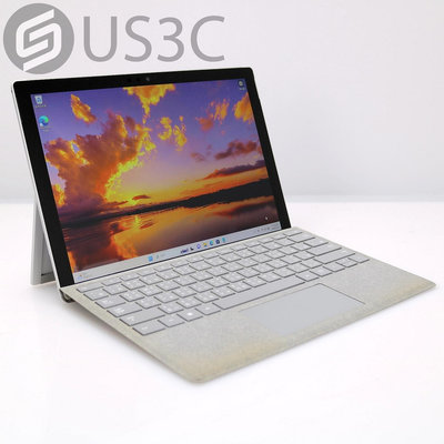 【US3C-桃園春日店】【一元起標】Microsoft Surface Pro 5 12.3 觸碰螢幕 i5-7300U 8G 128G SSD 原廠鍵盤保護蓋