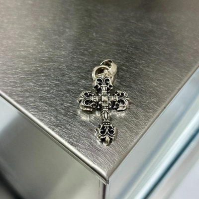 克羅心Chrome hearts 中號火焰吊墜32580【二手】飾品 首飾 裝飾