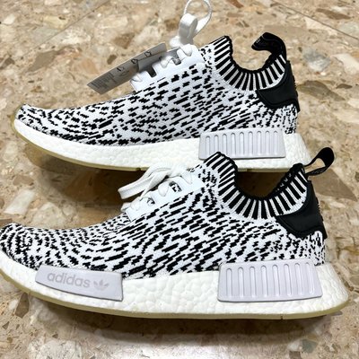 Adidas NMD R1 PK Primeknit Zebra White BZ0219