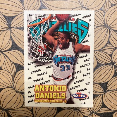 Antonio Daniels 97/98 NBA Hoops #202 rookie card