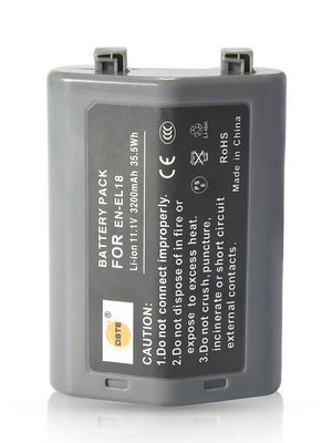 相機電池蒂森特 尼康d5電池 en-el18充電d4 d4s d6一體機單反相機 d850 d800e d810 d50