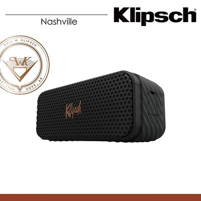 嘟嘟音響 Klipsch Nashville Music City系列 攜帶藍牙喇叭.台灣公司貨