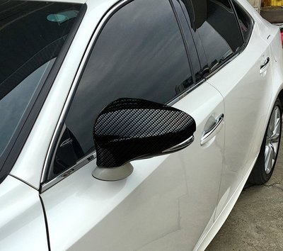 圓夢工廠 Lexus 2012~on GS200t GS350 GS450h 卡夢 碳纖 防撞 後視鏡蓋 後照鏡蓋 飾貼