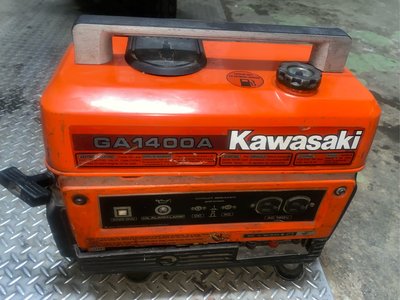 Kawasaki GA1400A發電機 四行程引擎
