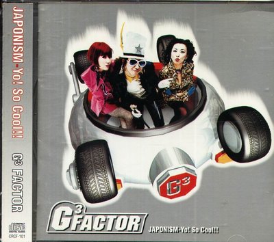 K - G3 Factor - JAPONISM-Yo!So Cool !! - 日版 1995+OBI