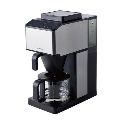 日本 recolte 錐形全自動研磨美式咖啡機 RCD-1 錐形刀盤 水箱可拆清洗