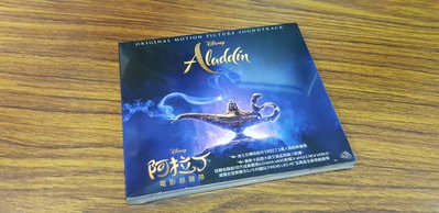 Q2007-CD未拆】阿拉丁電影原聲帶-O.S.T.Aladdin-真人版經典原音重現-收錄37首經典歌曲-環球音樂