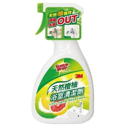 缺貨 【3M】天然橙柚浴室清潔劑500ml 賠本助抗疫12瓶免運費
