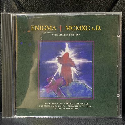 【一手收藏】 ENIGMA-MCMXC a.D. 謎，首張專輯，無IFPI，維京唱片1991荷蘭版，驚世大碟。