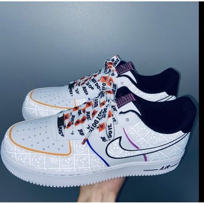 【正品】耐克Nike Air Force 1 Low Day of the Dead 亡靈節 反光 CT1138 現貨慢跑鞋