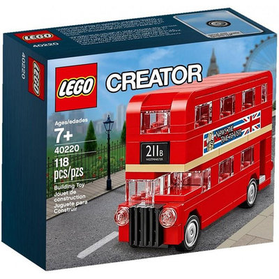 熱銷 交換禮物【芒果樂高】Lego 40220 【英式美學 倫敦公車】【原盒原裝】