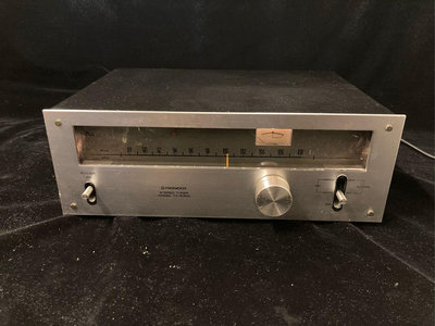 日本製 PIONEER 先鋒 古董收音機 型號TX-5300 收音機功能正常 指針不會動 能接受者再購買 稀有機型
