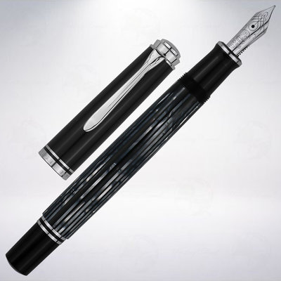 德國 百利金 Pelikan M605 14K 特別款鋼筆: 玳瑁黑/Tortoiseshell-Black