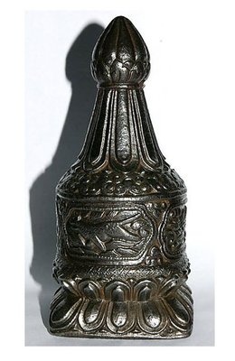 --藏寶寶藏--18世紀天鐵印章(舍利塔造型) --   #366-92