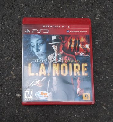 二手~PS3遊戲片 黑色洛城 L.A. Noire