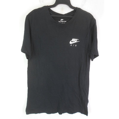 男 ~【NIKE】黑色運動休閒T恤 S號(4C121)~99元起標