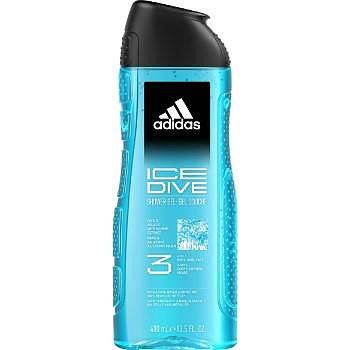 現貨 附發票 Adidas 愛迪達男性三合一潔顏洗髮沐浴露(超越沁涼) 400ml《四季花蕊》