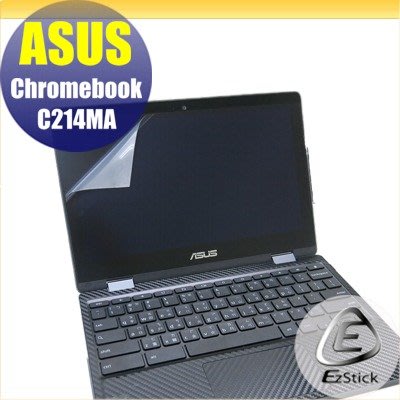 【Ezstick】ASUS Chromebook C214 C214MA 靜電式筆電LCD液晶螢幕貼 (可選鏡面或霧面)