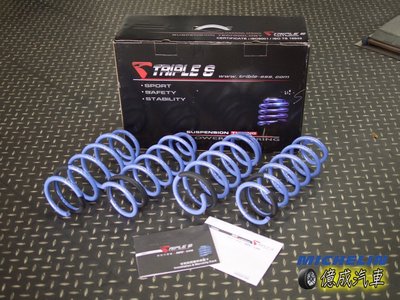 《大台北》億成汽車底盤精品改裝-TRIPLE S(TS)短彈簧 OPEL