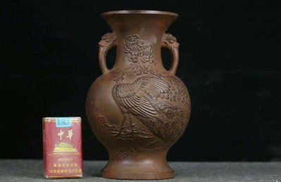 擺飾日本南部鐵器 鑄鐵花瓶