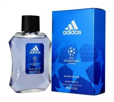 Adidas Champions League Anthem Edition 歐冠聯盟 男性淡香水100ml/1瓶-新品正貨