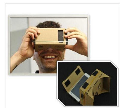 加大加厚 頭戴版3D眼鏡 Google Cardboard 3D眼鏡 VR實境顯示器google 眼鏡