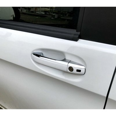 【JR佳睿精品】2020 Benz V220d V250d V300d 3門 W447 改裝 鍍鉻車門把手蓋 貼片 貼紙