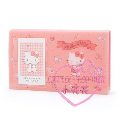 小花花日本精品♥ Hello Kitty 粉色直式拍立得收納本 相本相簿 資料本 演唱會粉絲收納系列60152602