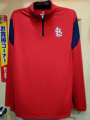 經典賽特賣 MLB美國大聯盟 聖路易紅雀 透氣排汗長袖T恤 尺寸XL Albert Pujols 700轟逹標