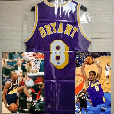 (已售出)洛杉磯湖人 Kobe Bryant 簽名球衣 親筆簽名 InPerson美國認證公司COA保證親簽