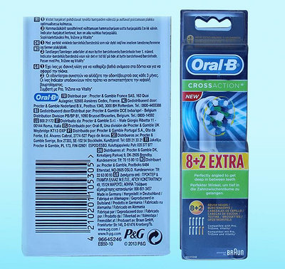 電動牙刷頭歐樂B/Oral-B新款多角度電動牙刷頭EB50/D12 D16 PRO600 Pro4 D20