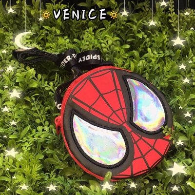 Venice 維娜絲日本代購大阪環球影城 漫威系列蜘蛛人票卡夾零錢包