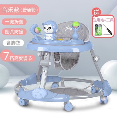 下殺 嬰兒學步車防o型腿6 7 9 18個月防側翻多功能寶寶兒童推車助步車