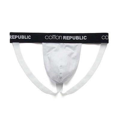 Cotton Republic/棉花共和國T褲雙單丁字褲低腰一根線系帶男內褲