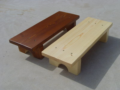 定制            簡約加厚天然實木方凳換鞋凳子松木花架墊腳臺階置物落地矮小板凳