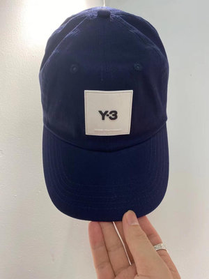 全館免運 adidas潮牌Y3新款夏季白色格子box logo黑藍色男女鴨舌帽扁帽子 可開發票