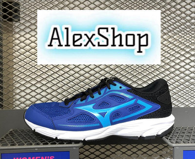 艾力克斯 MIZUNO SPARK 7 男 K1GA220357 藍黑 慢跑鞋 X5