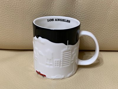現貨 星巴克 STARBUCKS 美國 LOS ANGELES 洛杉磯 LA 浮雕杯 立體 城市杯 城市馬克杯 馬克杯 咖啡杯