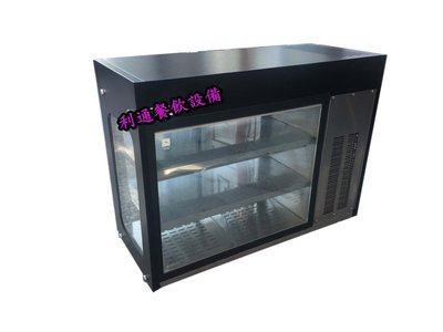 《利通餐飲設備》TB-300 日大ＬＥＤ管冷型 桌上型方形展示櫃 冷藏展示櫃 桌上型展示冰箱